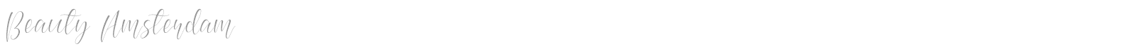 Beauty Amsterdam font preview